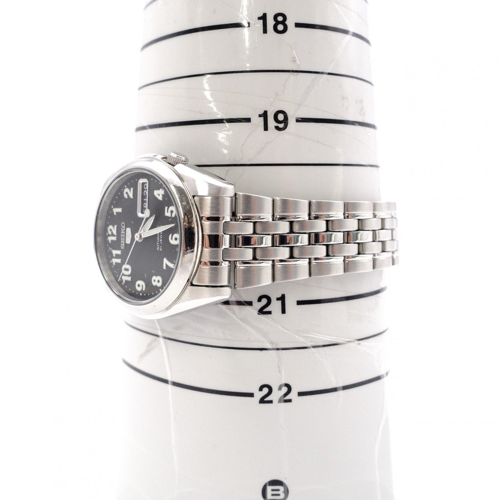 SEIKO Automatic SNK381KI Men’s Watch Silver Stainless Steel 40mm From Japan