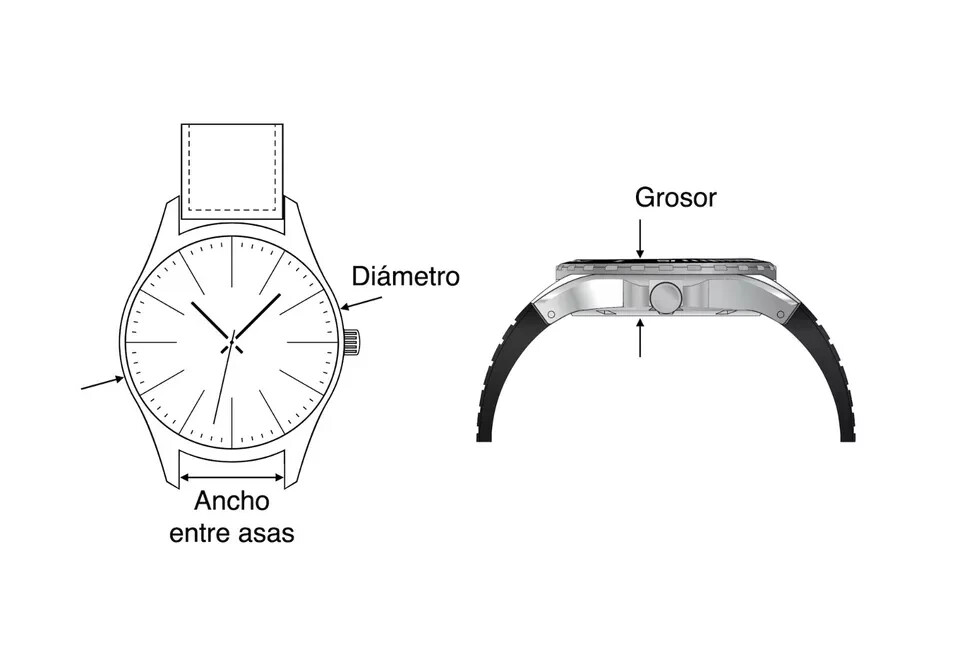 Bracelet de montre 10, 12, 14, 16 mm cuir serpent boucle acier