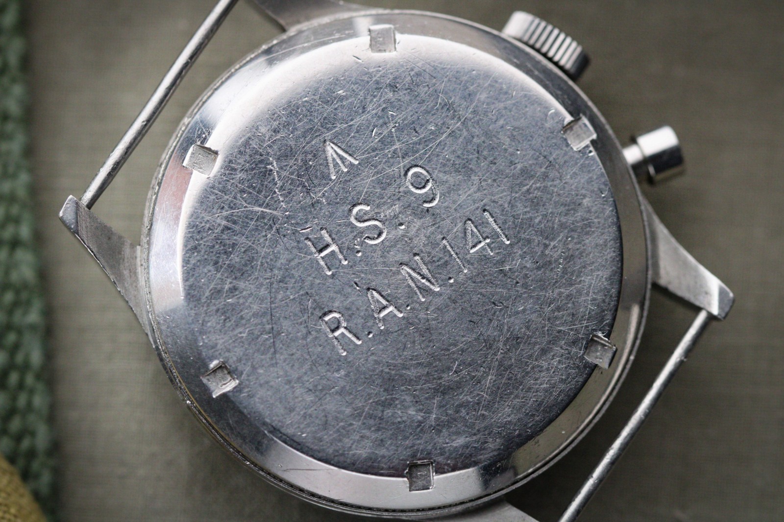 Lemania Series 2 Royal Australian Navy Issue Chronograph
