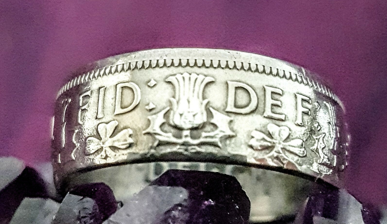Coin Ring 1966 Coin Ring Size S but can be resized for free