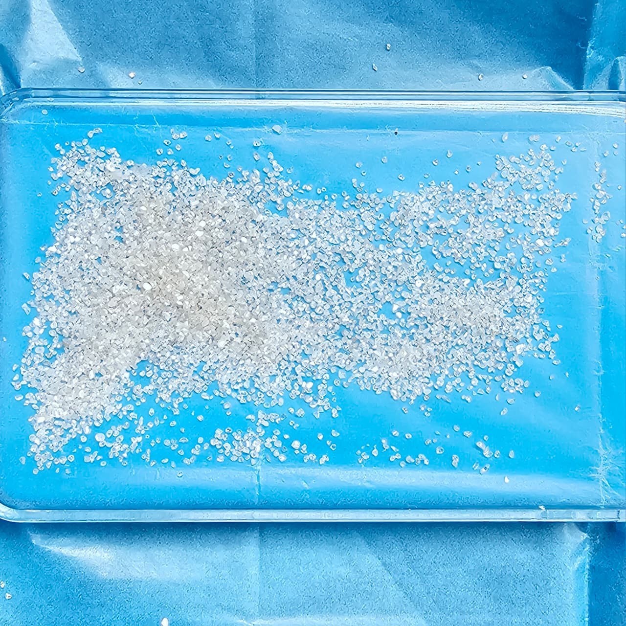 10 Cts of Natural White Diamond Dust, (Faceted) Sparkly Broken chips of diamond