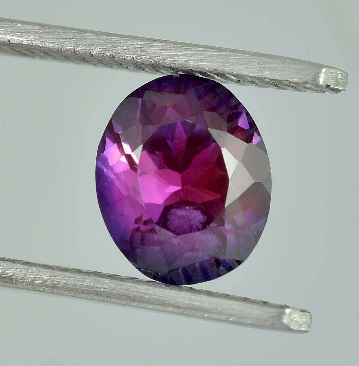 AAA Grade Natural Ceylon Bi-color Sapphire Oval Cut Loose Gemstone 5.00 Ct