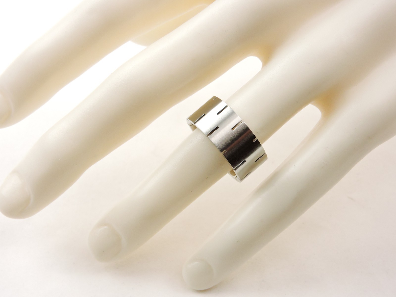 Stainless Steel Comfort Fit Wide Band Ring – Free Gift Packaging