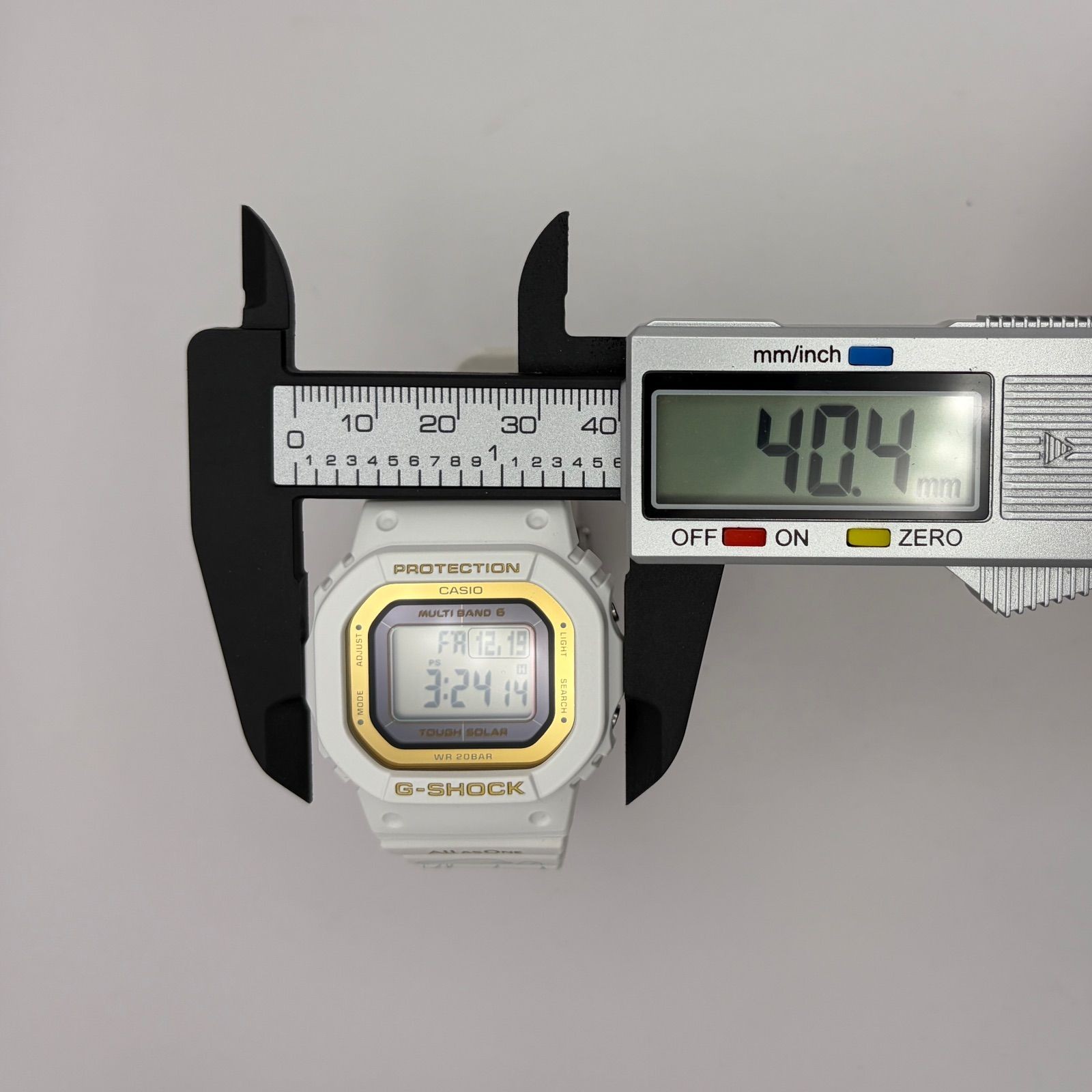 (T756) Rare Fully Functional CASIO Radio Solar G SHOCK ICERC Japan Collaboration