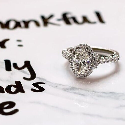 2CT Simulated Diamond Bridal Ring Silver Plated Stunning Ring For Valentine Gift