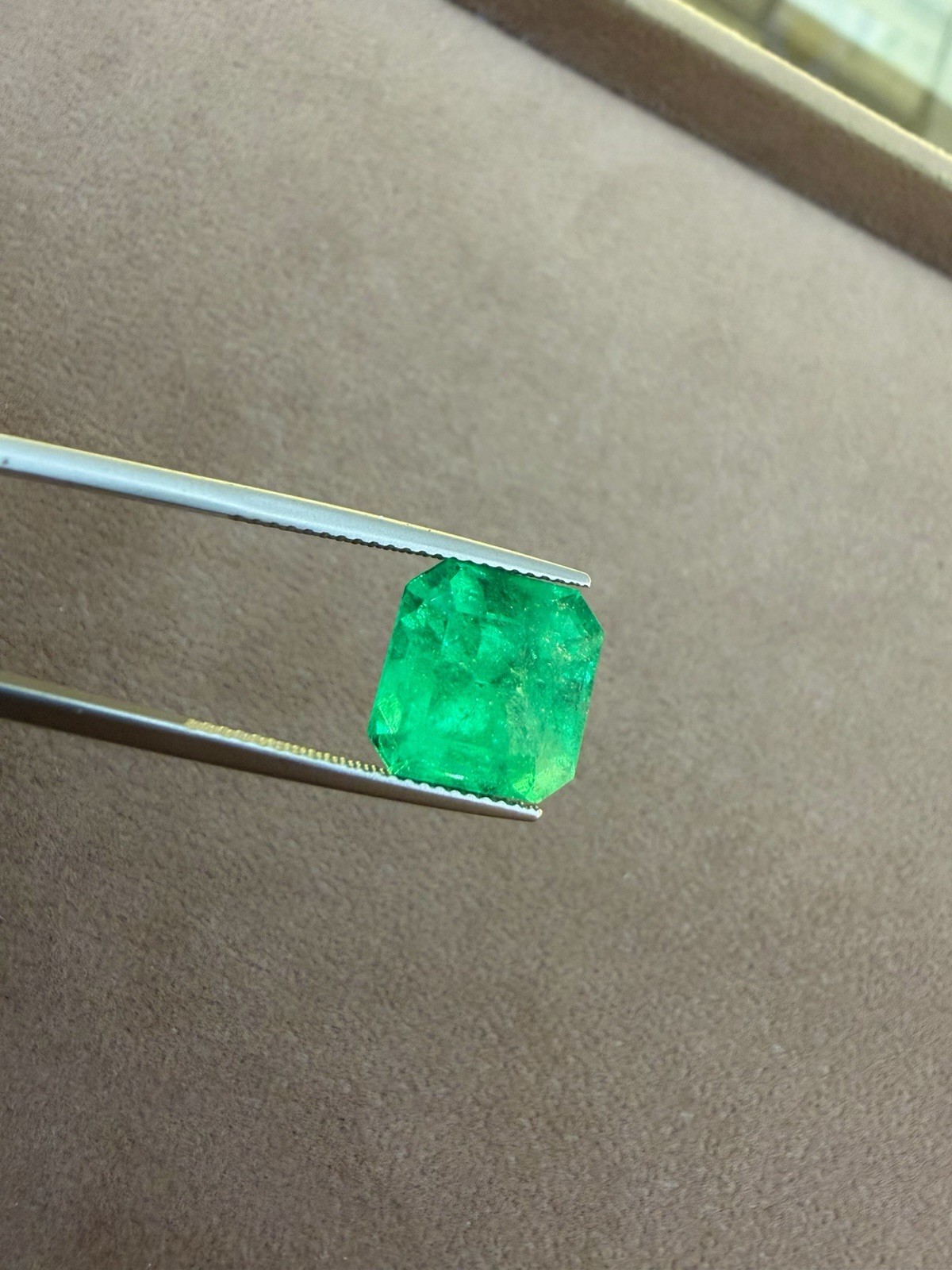 Natural Colombian Emerald 7.93 Carats | Deep Green | Moderate Inclusions |
