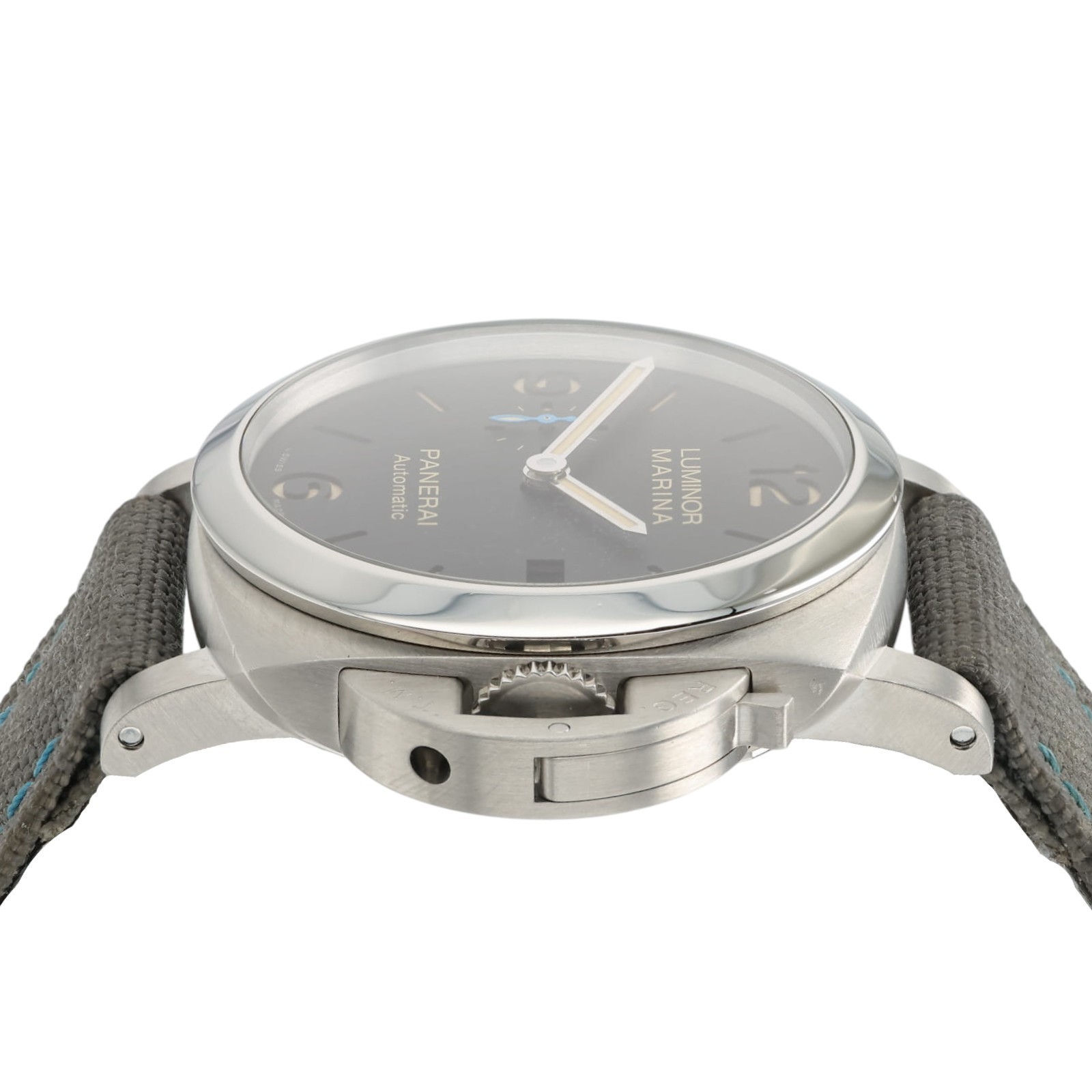 Panerai Luminor Marina 1950 Black Dial Steel 44mm Automatic Mens Watch PAM0132