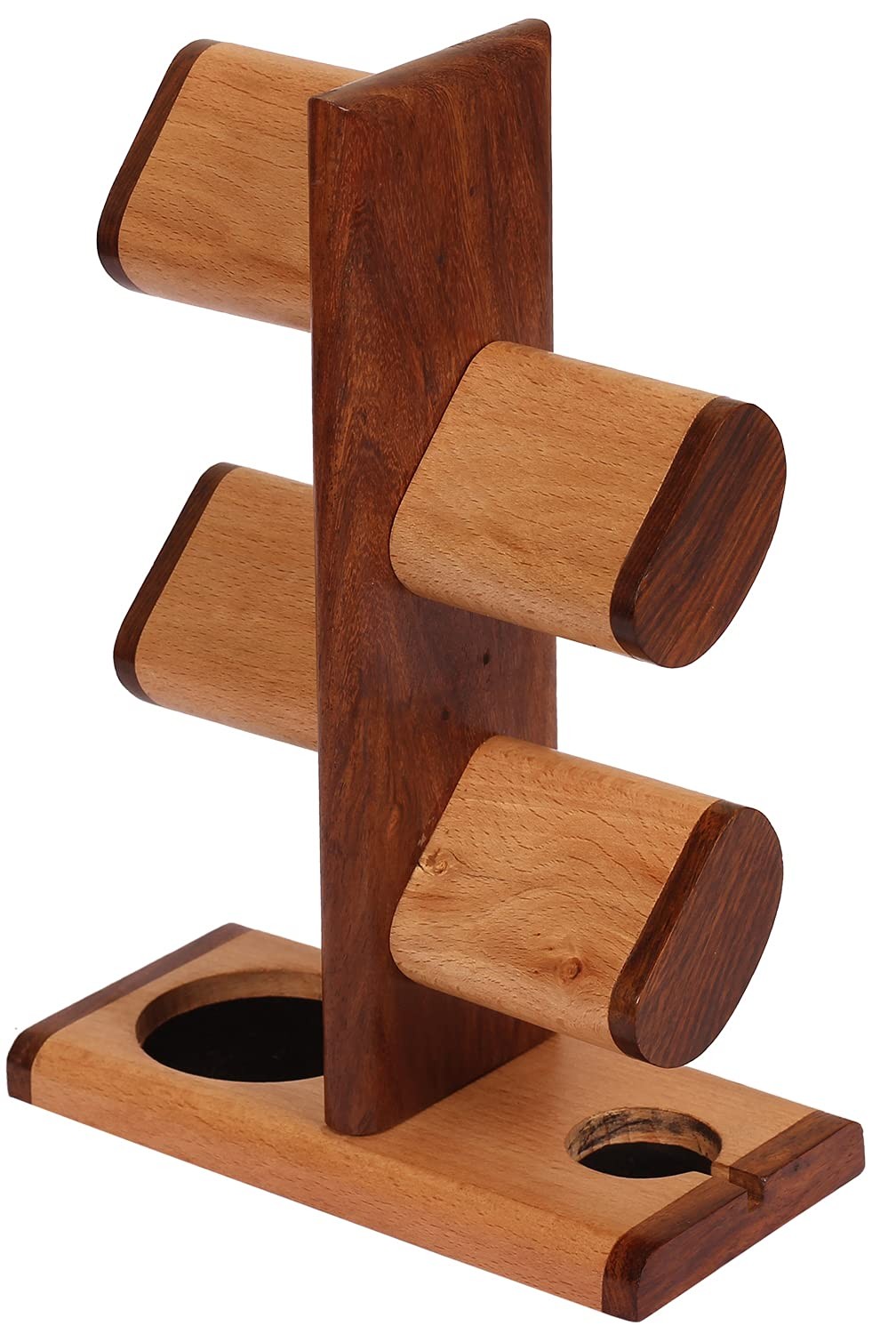 Watch Stand 5 in One Multiple Watch Display Tower Jewelry Organizer