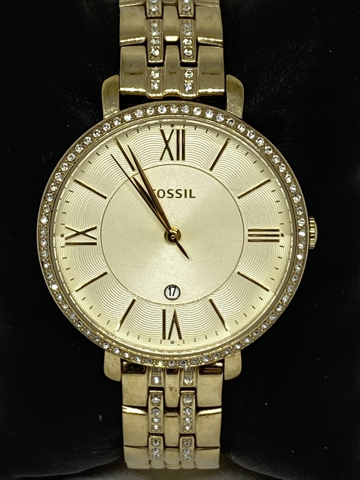 Fossil Jacqueline ES3547 Women’s Stainless Steel Analog Dial Quartz Watch UC423