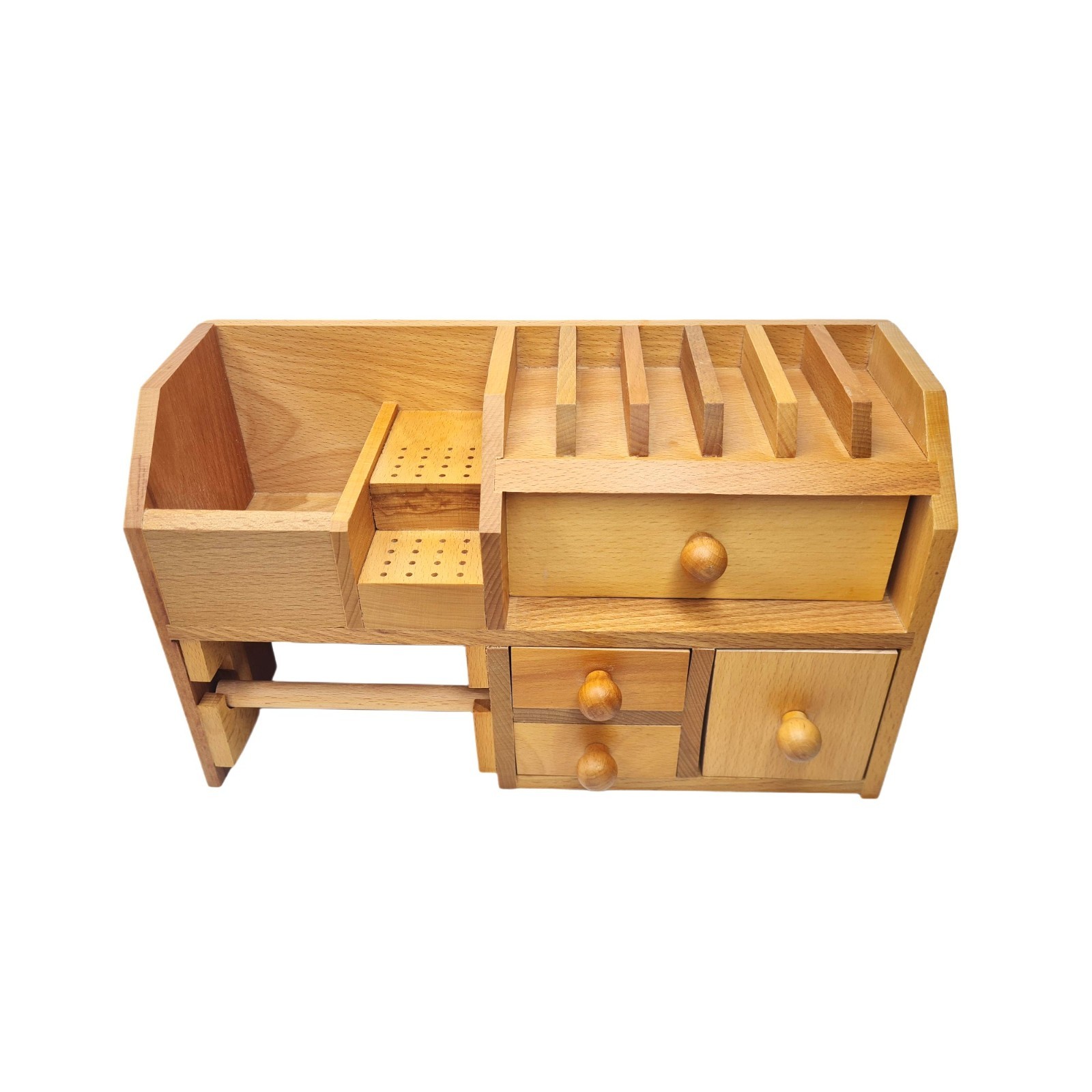 Jewelers Bench Top Tool Organizer Storage – Jewelry Shelf Drawers Compartment