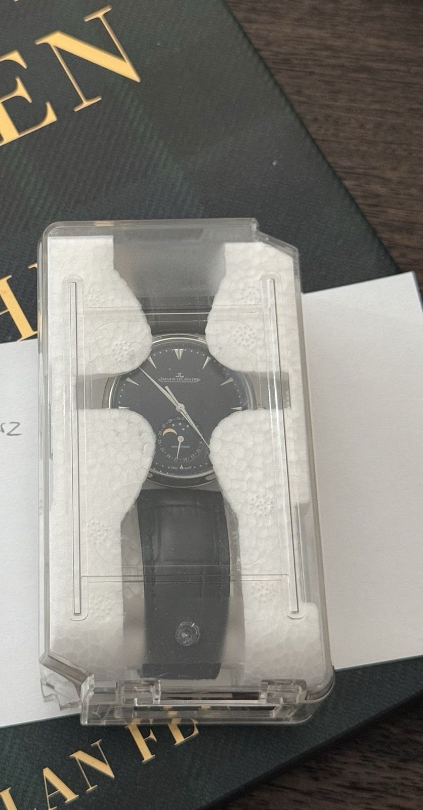 Jaeger-LeCoultre Master Ultra Thin Moon 39mm Black Dial Auto Moon/Date