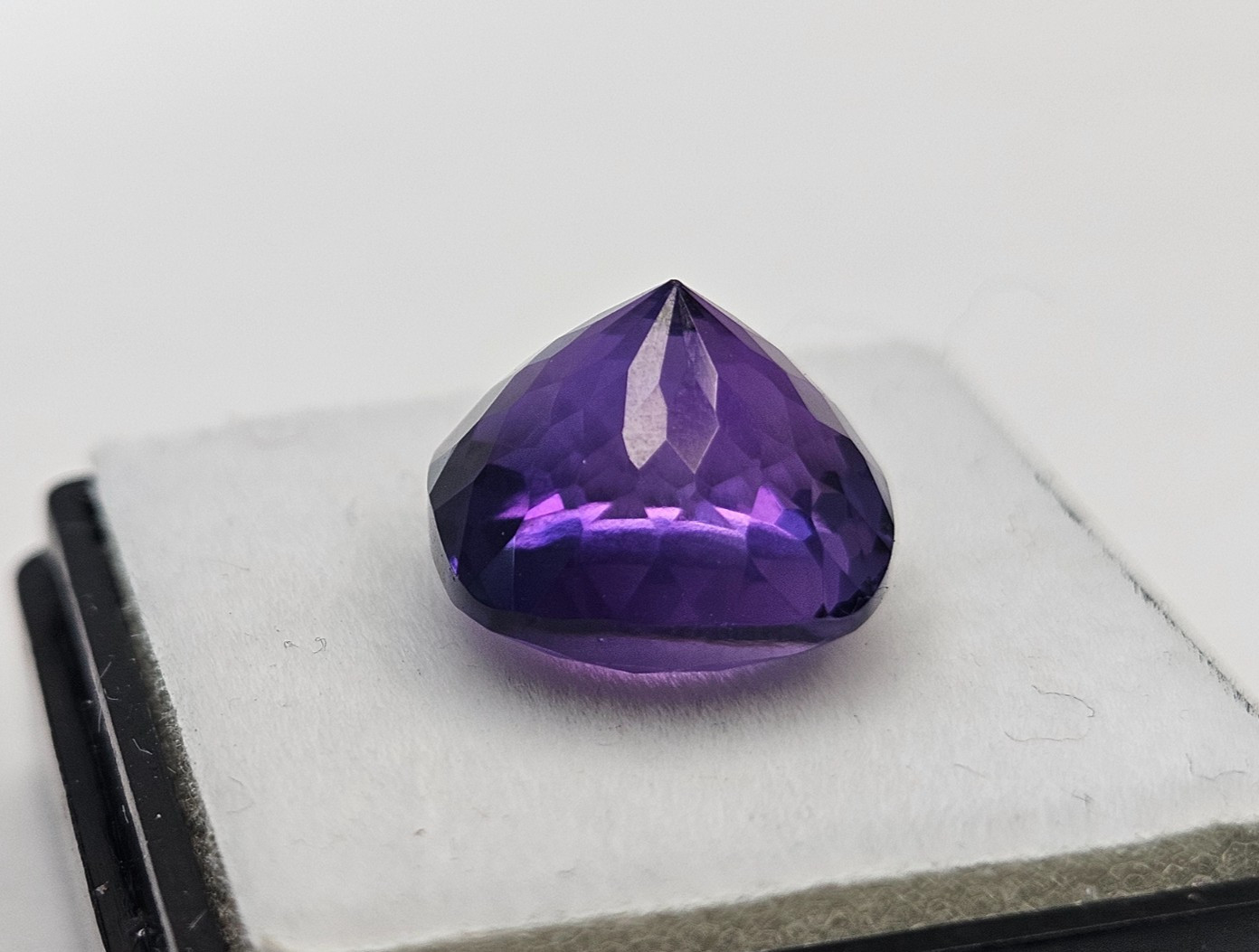 Purple Amethyst 6-7 Ct Cushion Cut Natural Certified For Ring Making Gemstone