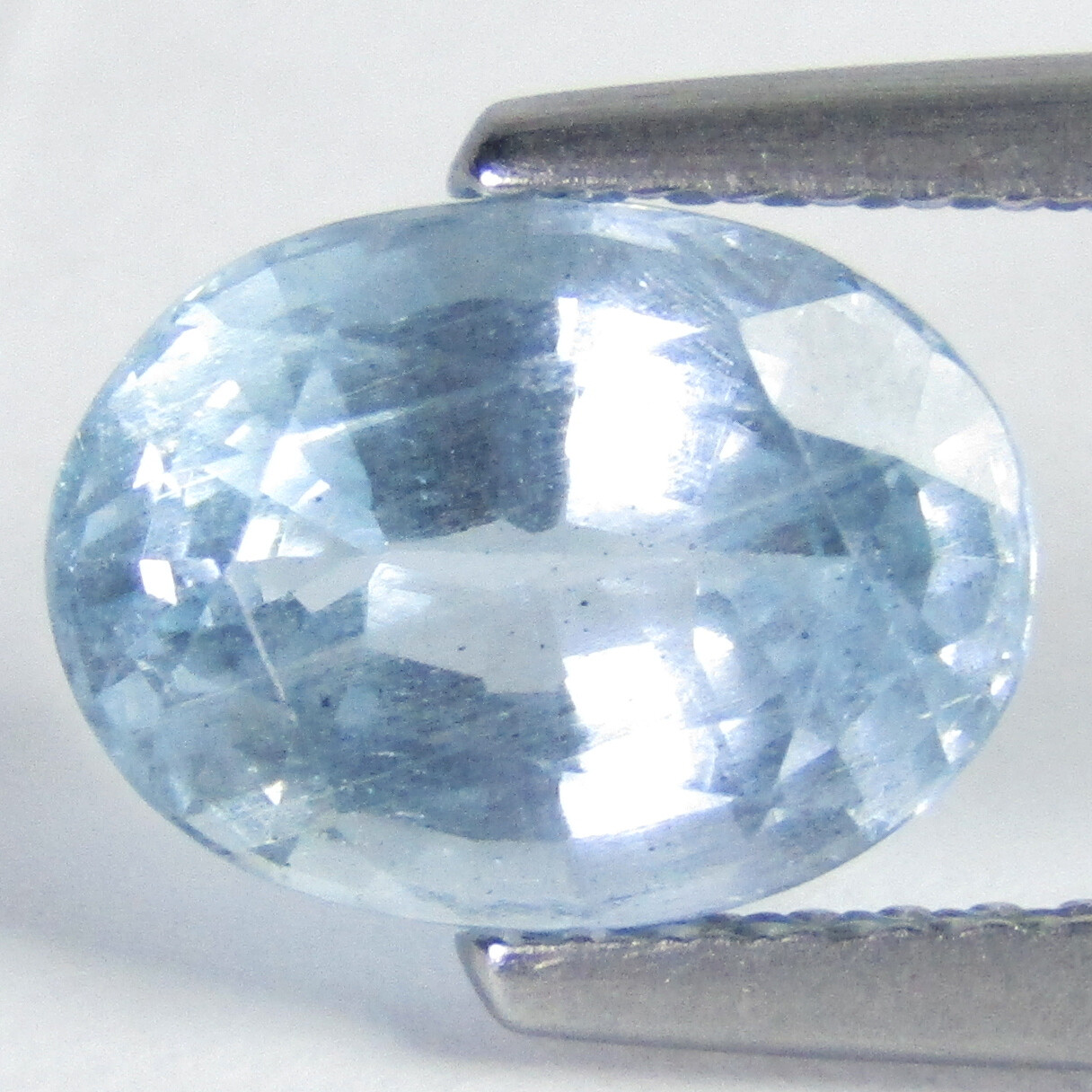 2.00Cts Genuine Natural Unheated Aquamarine 9×6.7mm Oval Shape Gemstone Ref-VDO