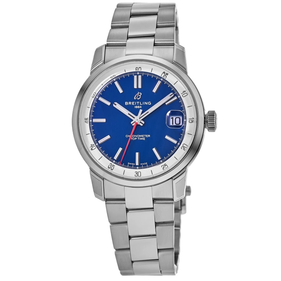New Breitling Top Time B31 Automatic Blue Dial Men’s Watch AB3113A71C1A1