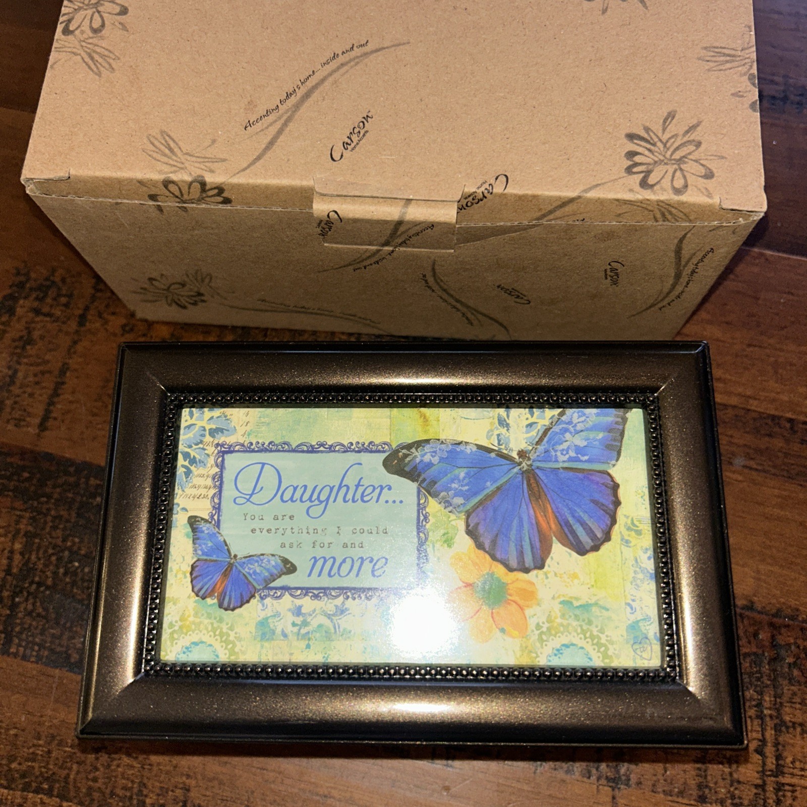 Carson Daughter 6” Music box NIB 97098