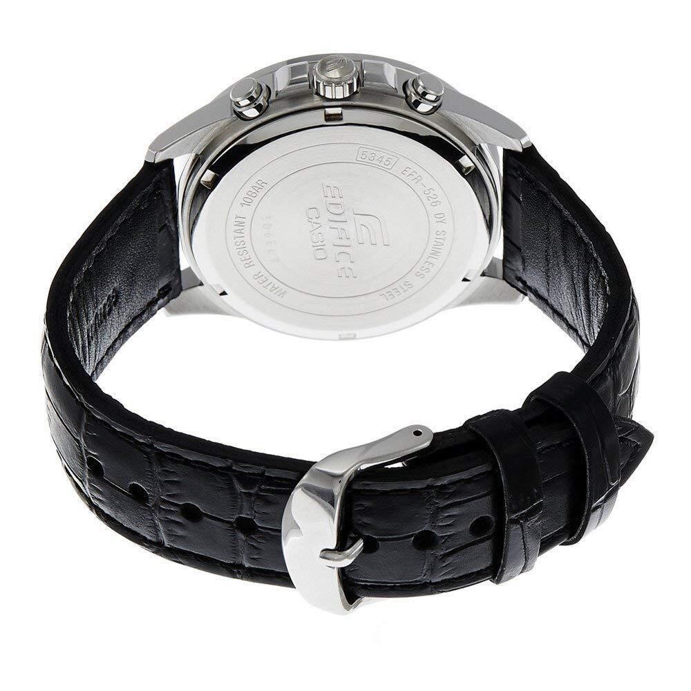 Casio Men’s Edifice Chronograph Quartz Stainless Steel Watch EFR-526L-1AVUDF NEW
