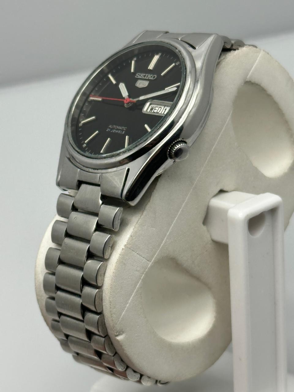 Vintage Seiko 5 Automatic 21Jewels 7S26-3180 Day/Date Japan Made Men’s Watch