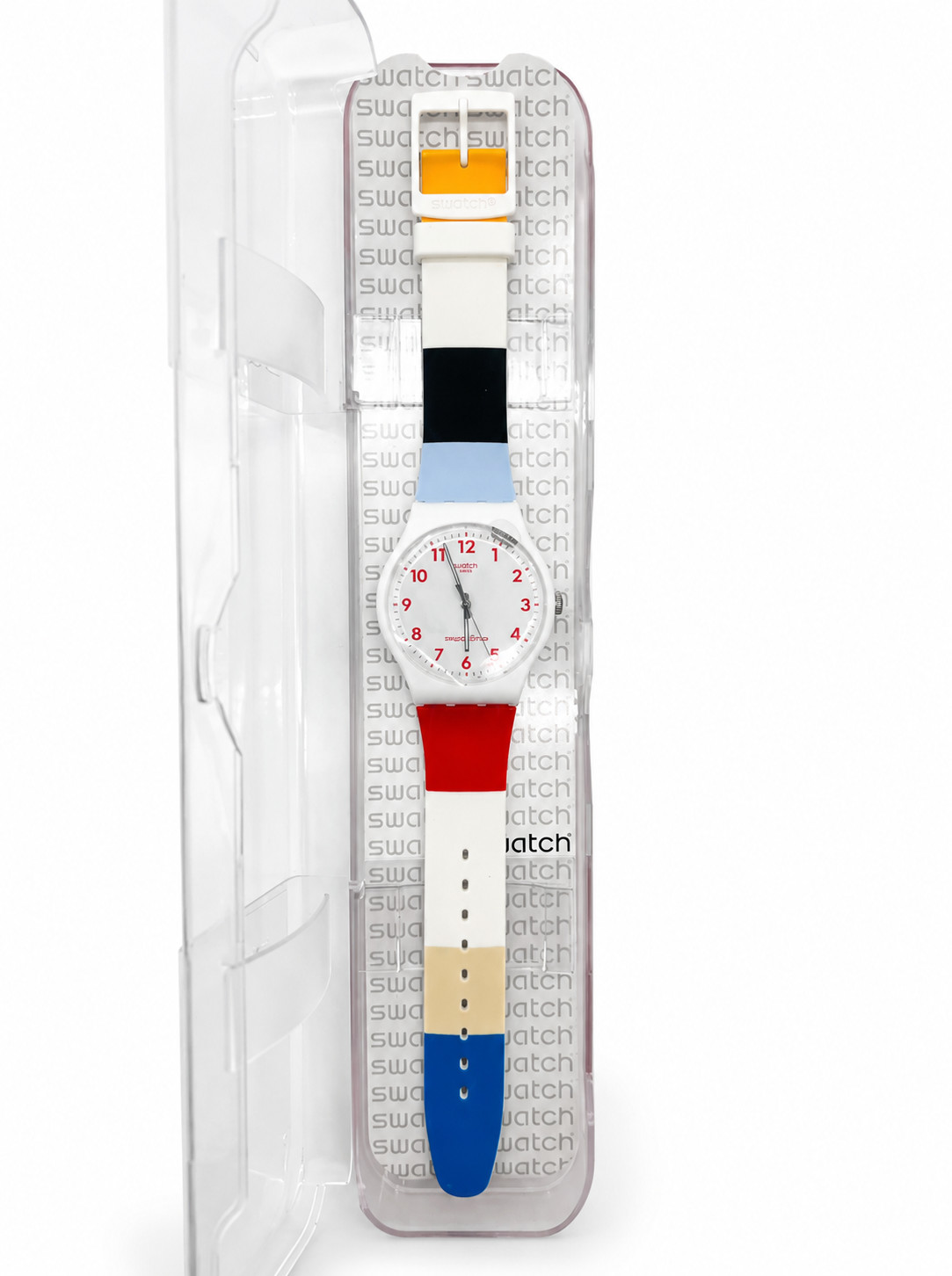 NEW & GENUINE Swatch X GENT IN THE BLOCK Wristwatch SUOW147C