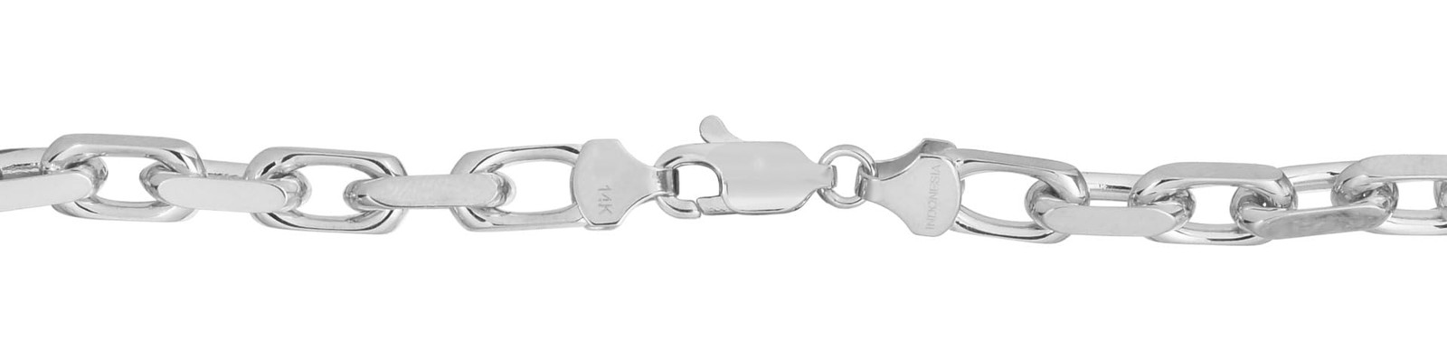Floreo .925 Sterling Silver 5mm Solid French Cable Chain Necklace