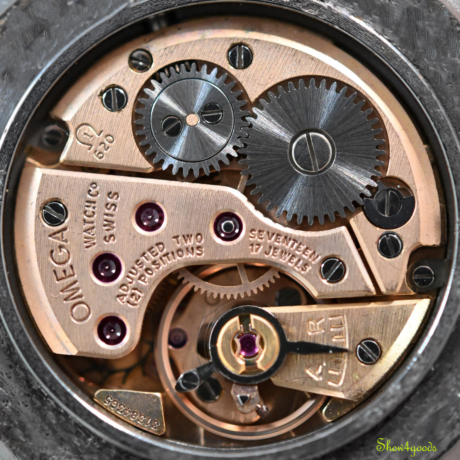 Omega De Ville 111.077 Cal 620 Manual Never Polished Roman Numerals – 1970