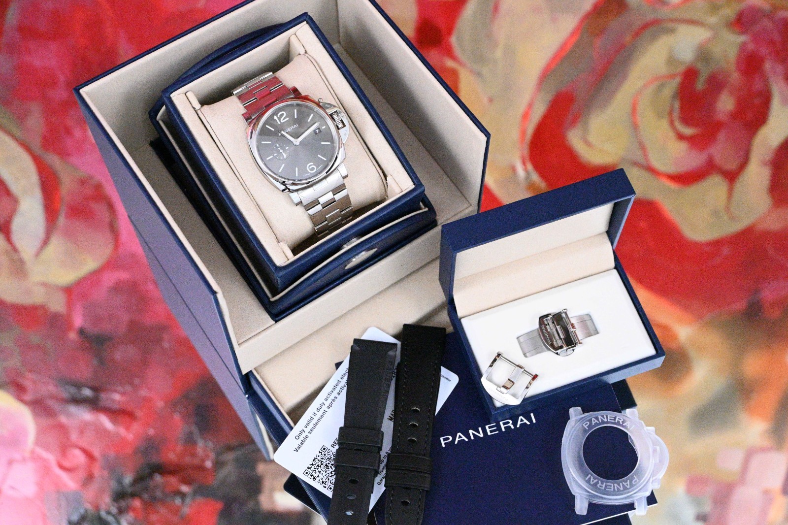 Panerai Luminor Due PAM01387 42mm Gray Dial 2026 Full Set