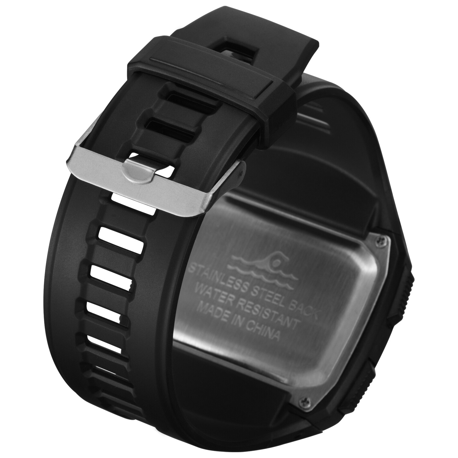 Men’s Digital Sports Watch LED Screen Large Face Military Waterproof Wristwatch