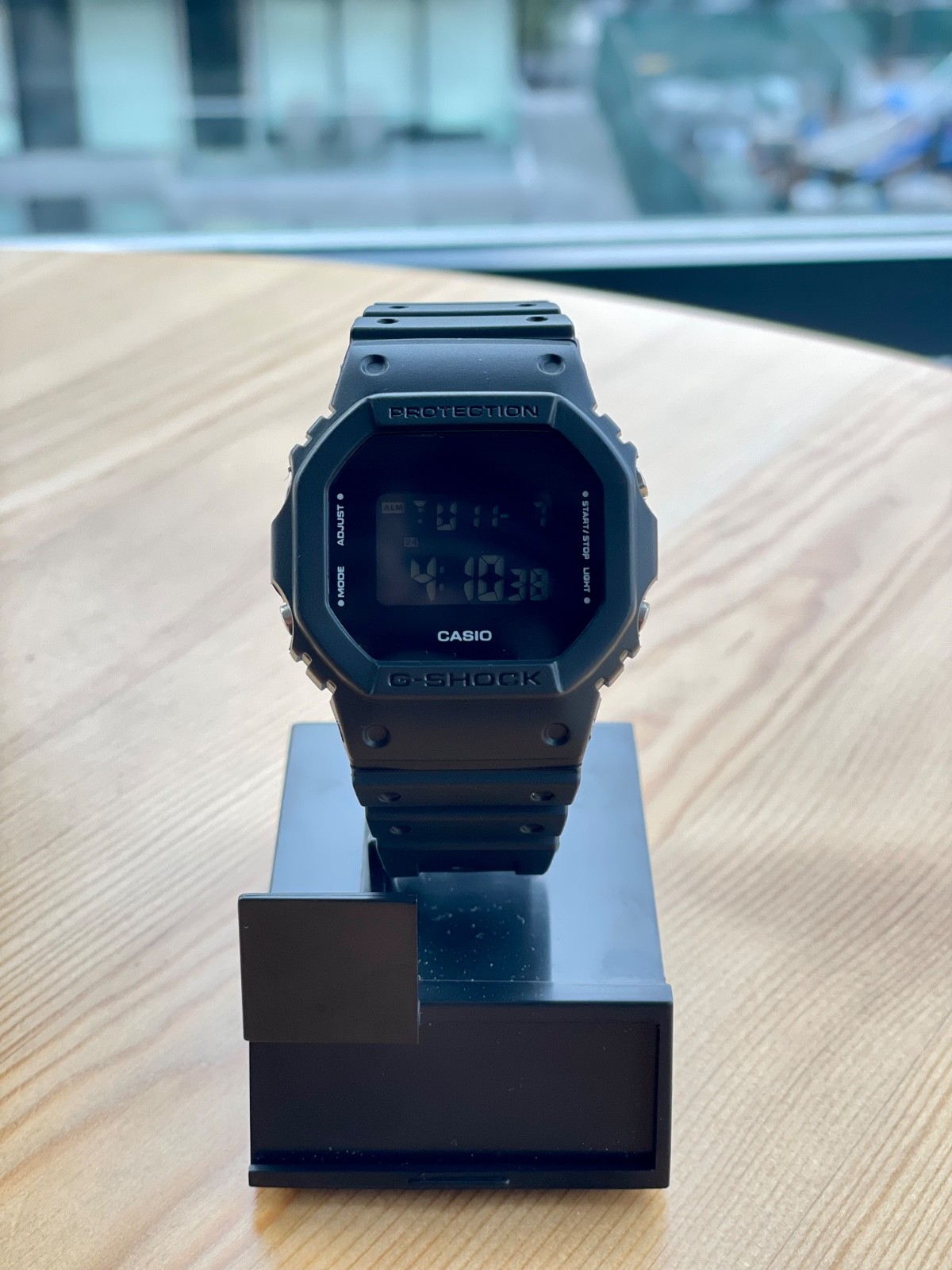 Casio G-Shock DW-5600BB-1ER 43mm Black Resin Case with Black Straps, Men’s