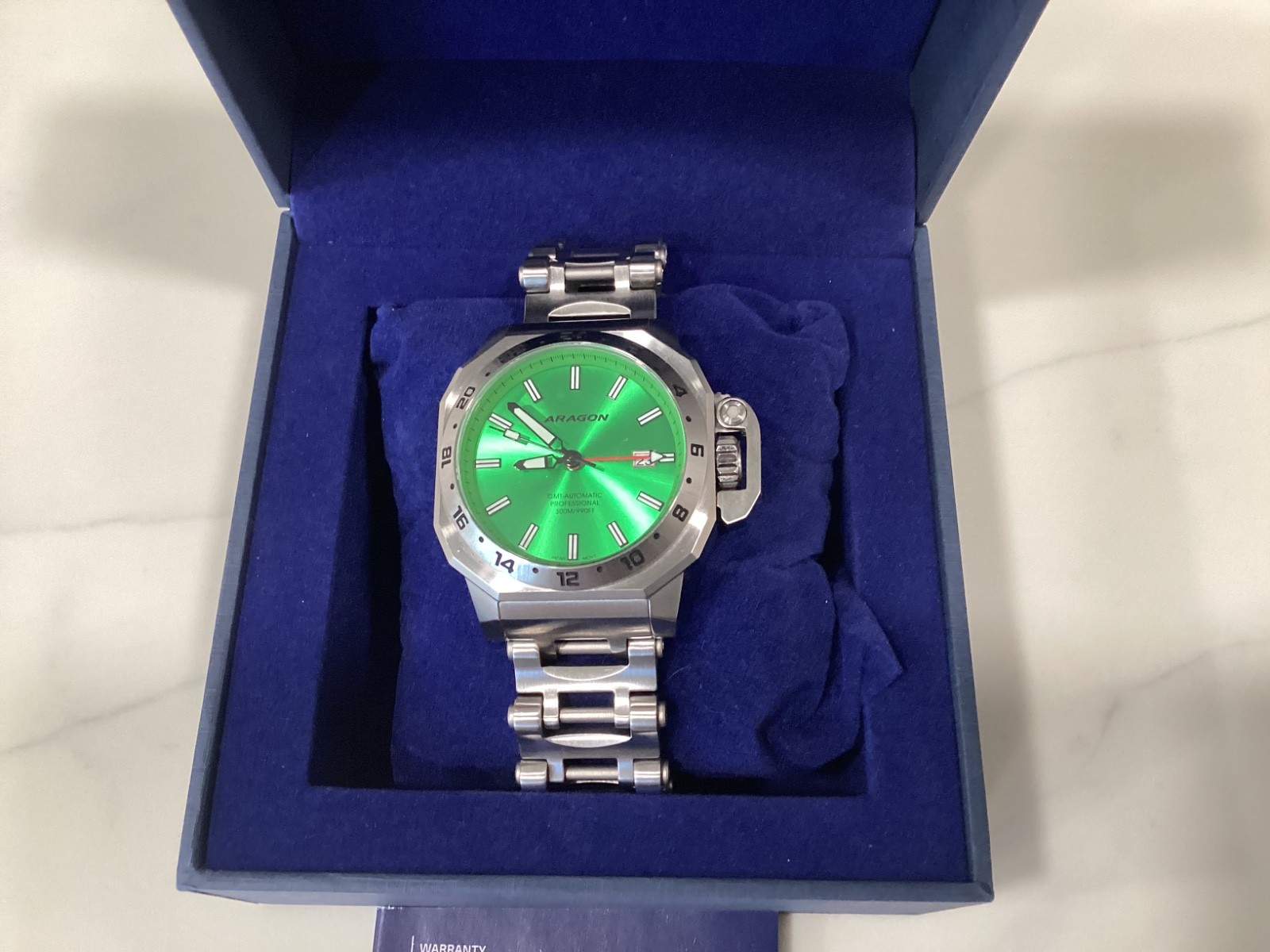 Aragon Millipede Max GMT 42mm Watch Immaculate