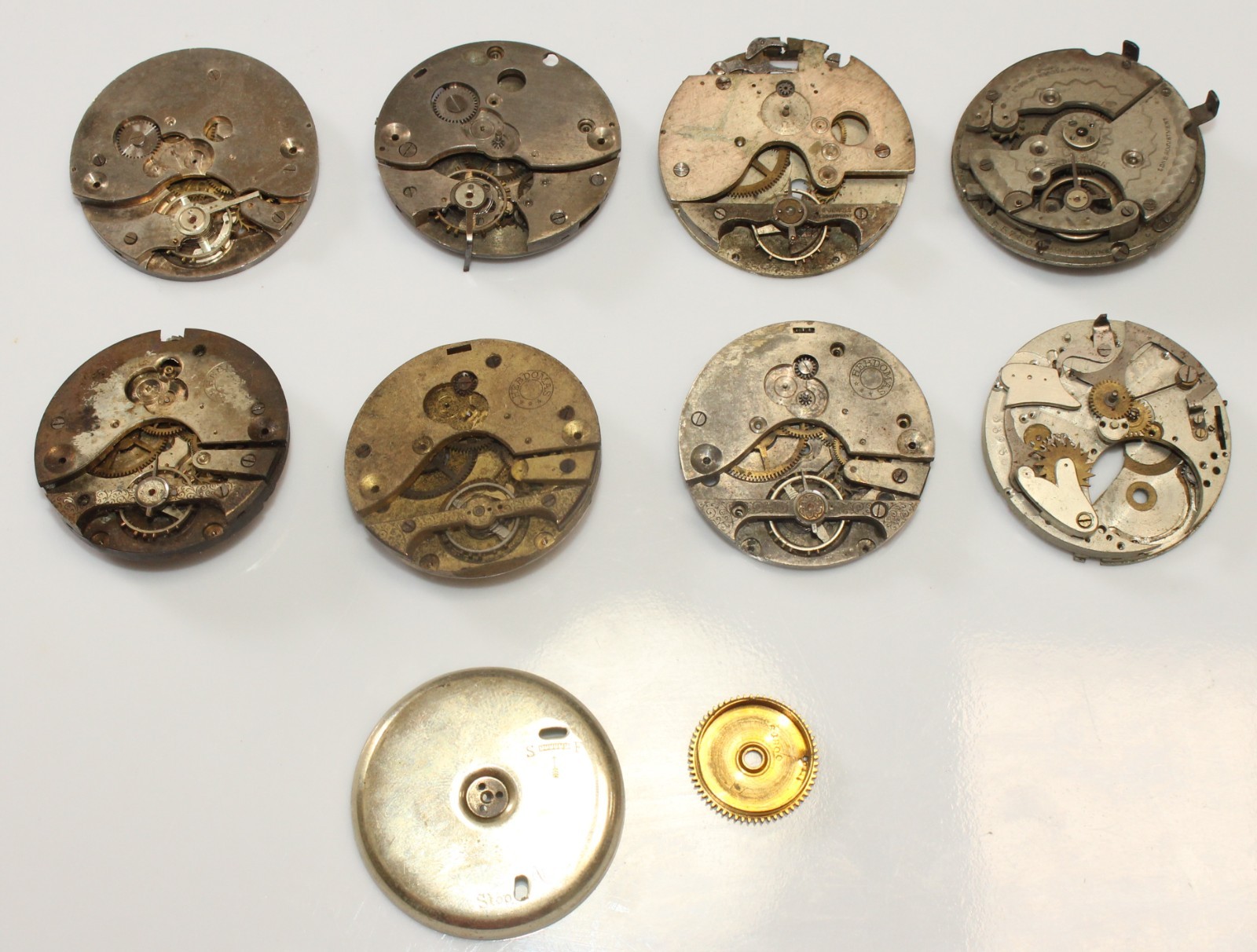 18.5 ligne (41.2mm) Hebdomas movements x 8 Heb14d