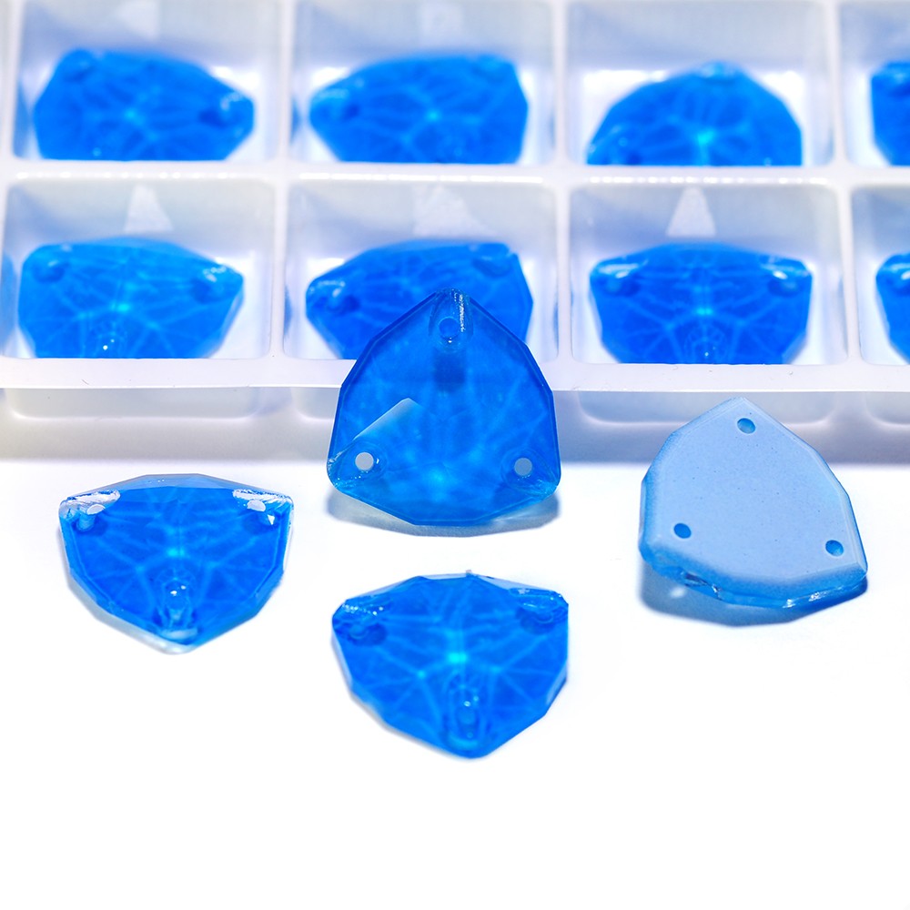 Trilliant Crystal Neon Sew On Rhinestones Fluorescence Mocha Sewing accessory