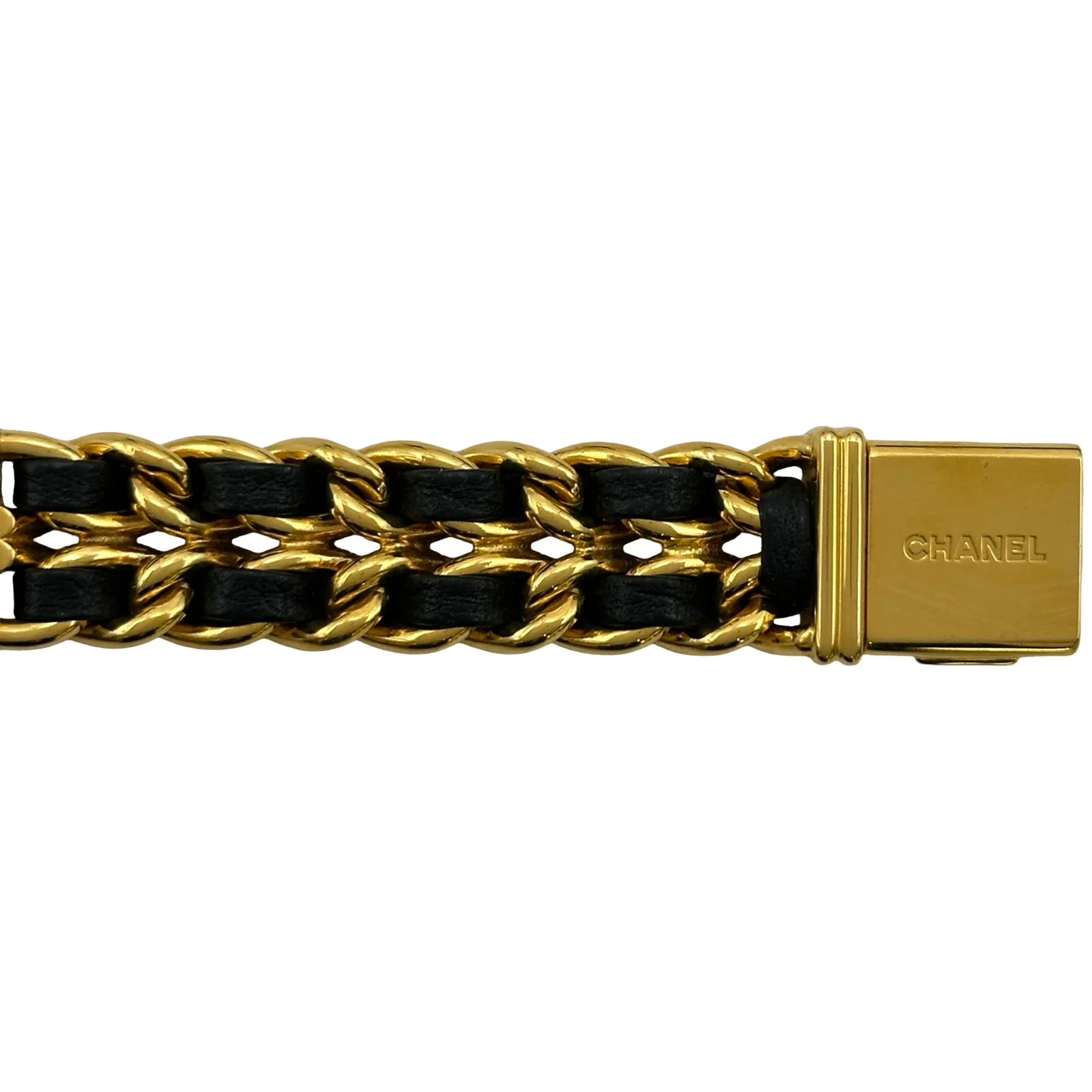 Chanel Première S H0001 20mm Black Dial Quartz Watch OKW3072