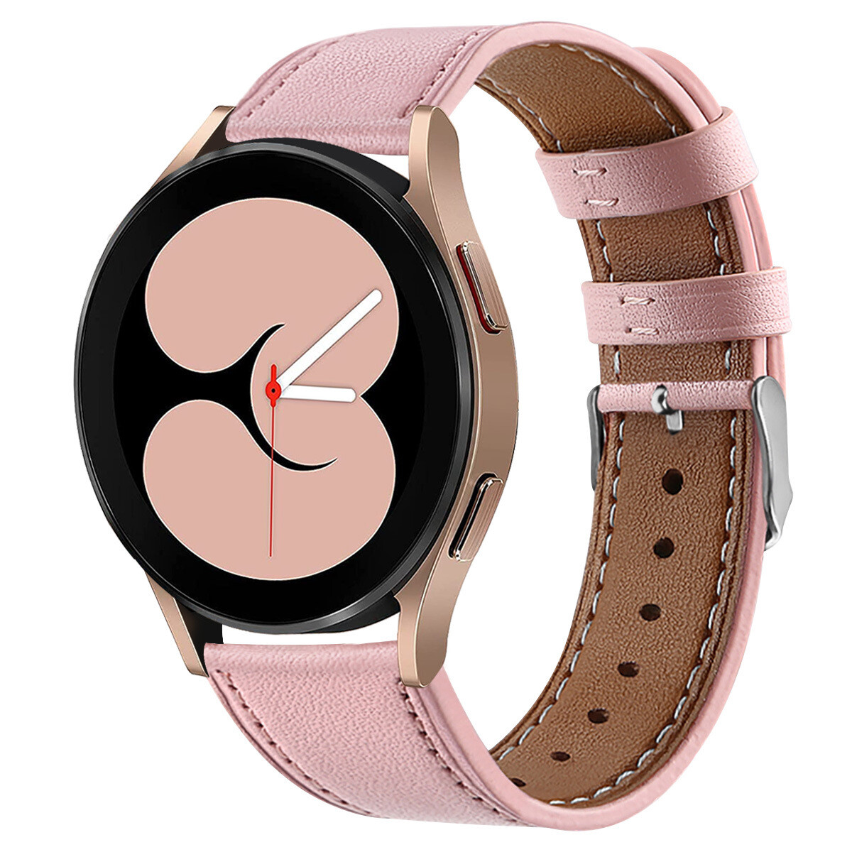 For Samsung Galaxy Watch FE/4/5/6/7 Pro 40/44/42/46mm Genuine Leather Strap Band