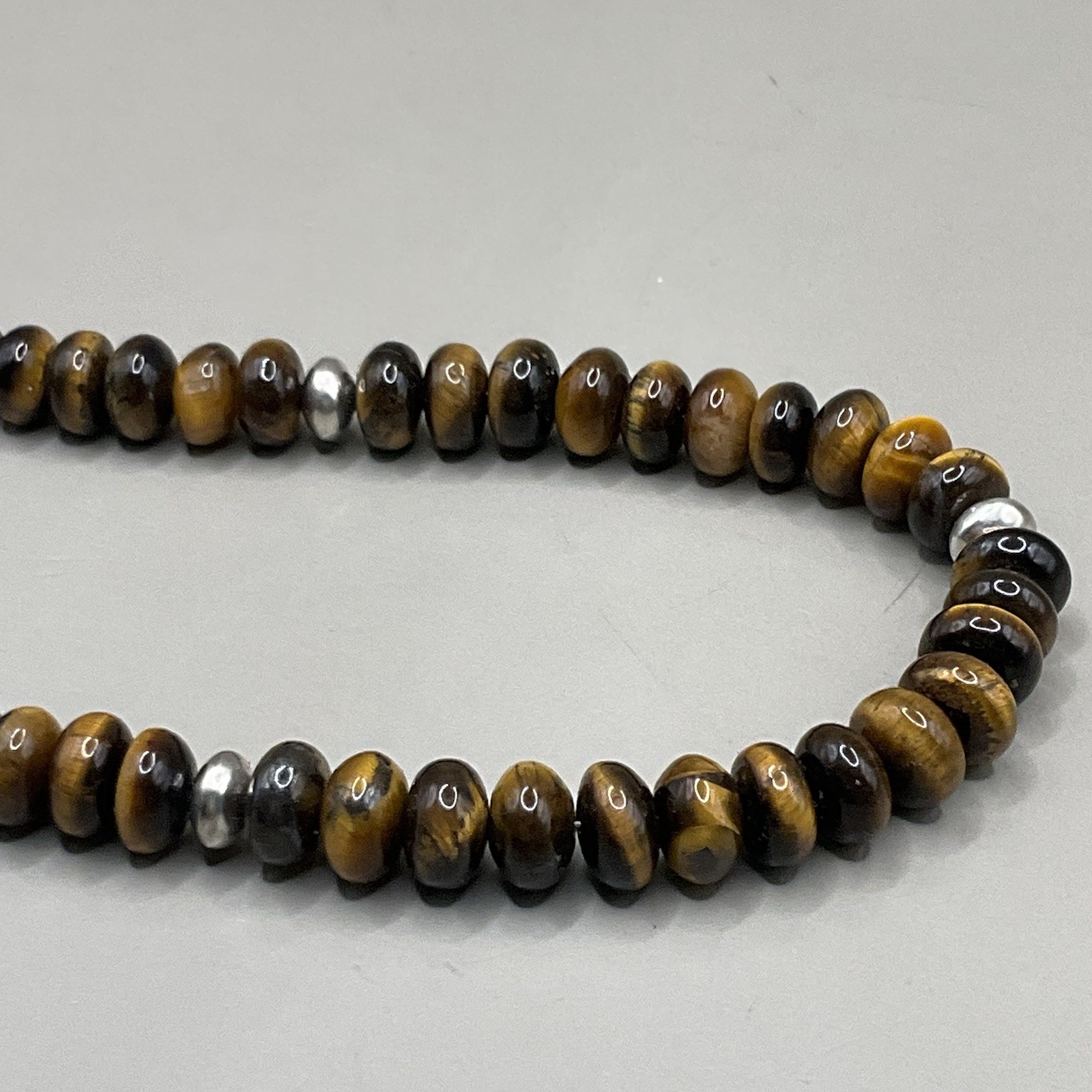 Mine Finds By Jay King DTR Women’s Necklace Sterling Silver 925 Tigers Eye