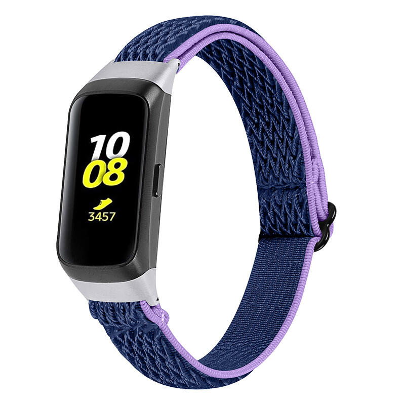 Elastic Woven Nylon Sport Band Strap for Samsung Galaxy Fit SM-R370 Watchband