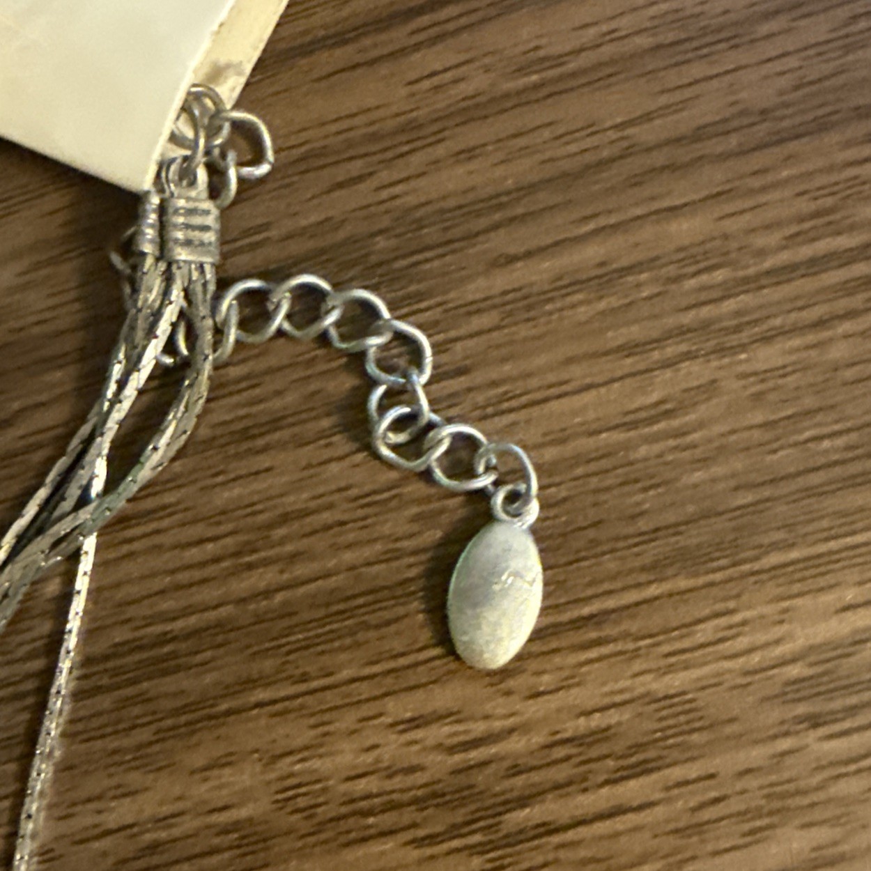 Da Vinci Lead And Nickel Free Copper Pewter Color Beaded Layered Necklace