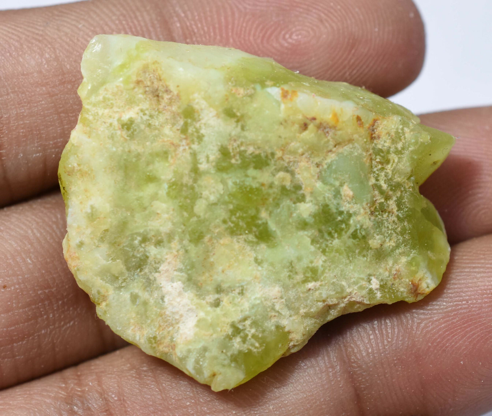 Untreated 72.70 Ct Natural Green Opal Beautiful AAA+ Quality Rough Specimen