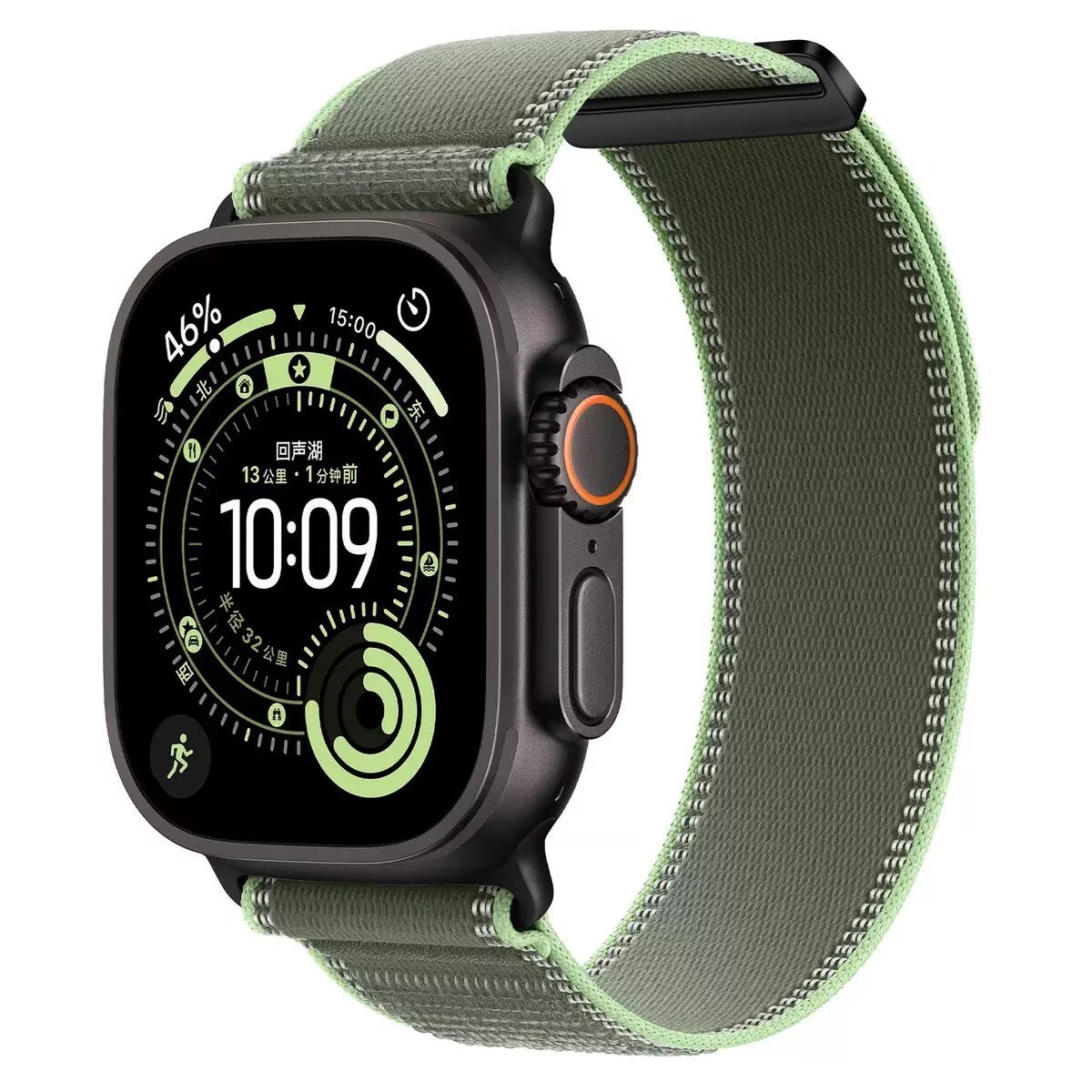 3 PACK Nylon Band Trail Loop for Apple Watch Ultra 3 2 1 49mm 46mm S11 10 9 8 7
