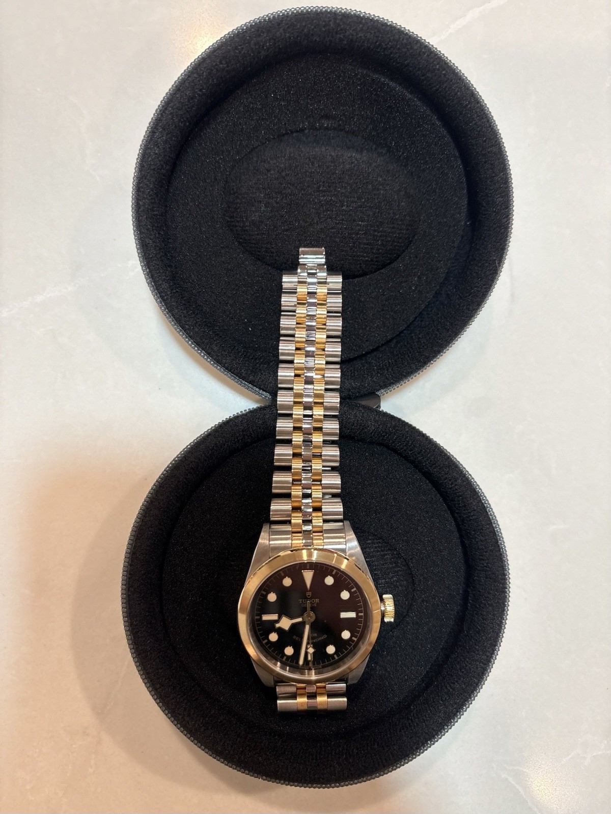 Tudor Black Bay 36 S&G 79503 Two-Tone Steel & Gold Automatic Watch 36mm