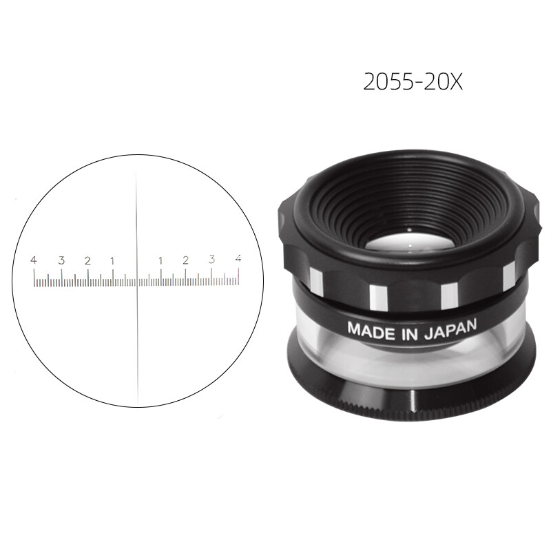 1983-10x,2016-15x /2055-20x /2037-30x PEAK Loupe Magnifier With Standard Scale
