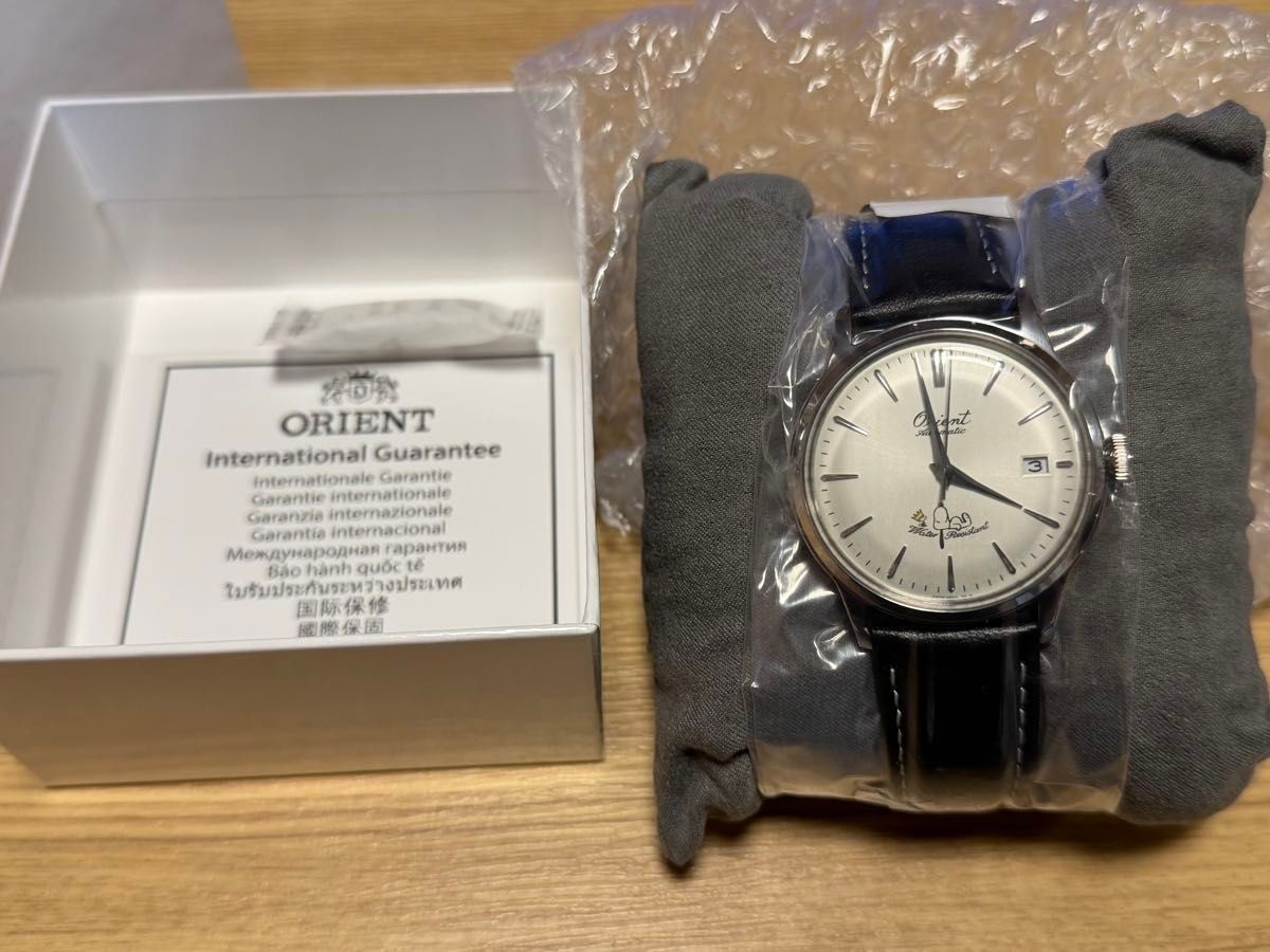 Orient Peanuts 75th anniversary automatic watch RN AC0M16S Orient Peanuts Snoopy