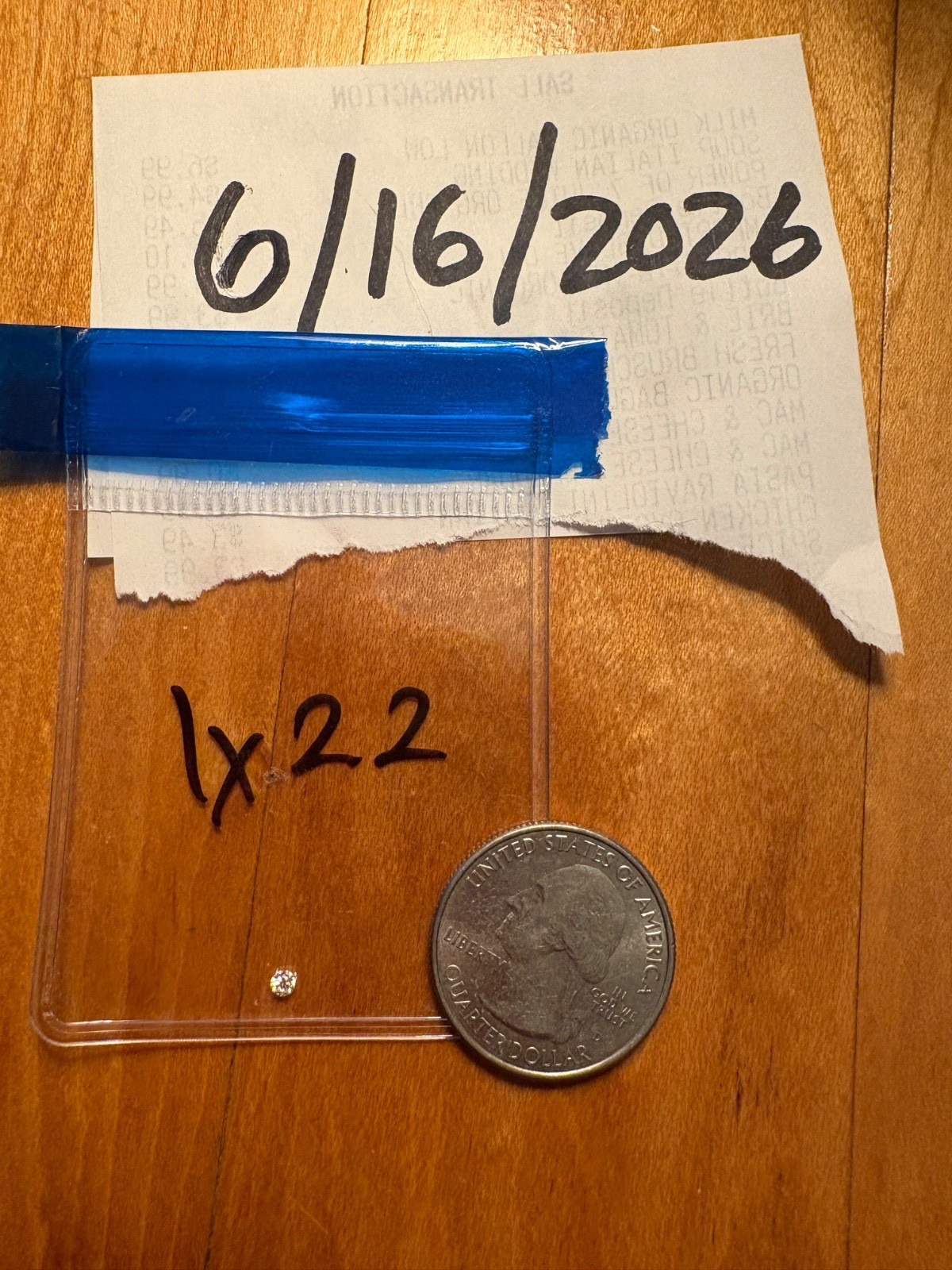 2.2MM LAB DIAMOND. VS+ Clarity. G+ Color. Does Not Include Certification