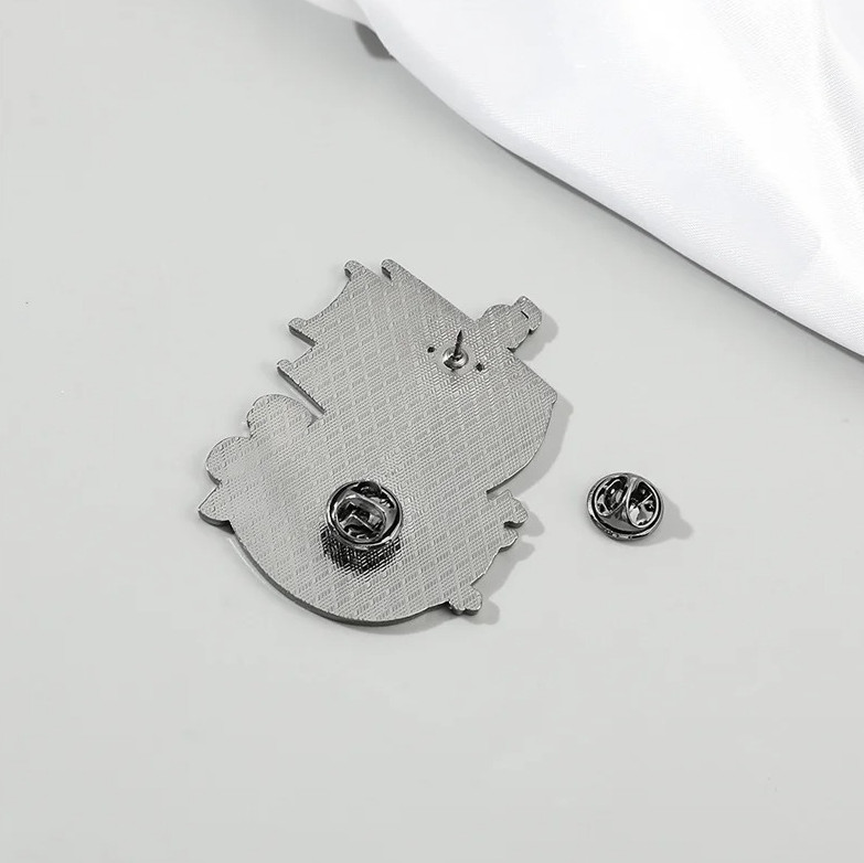 1pcs One Piece Pirate Ship Enamel Brooch – Anime Lapel Pin for Bags & Clothes