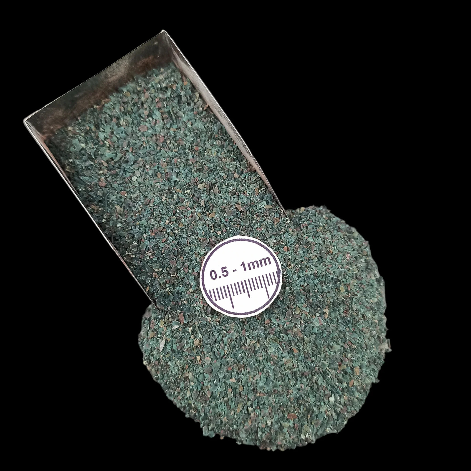 Moss Agate 0.5-1mm Crushed Gemstone for Resin Inlay Jewelry