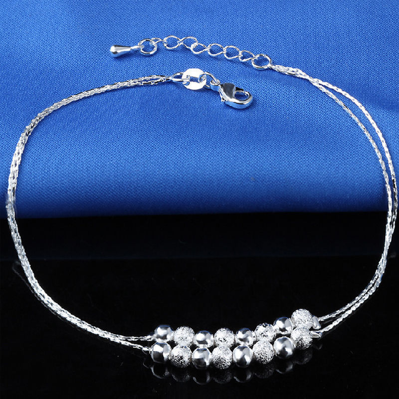Women’s Fashion 925 Sterling Silver Plated Bracelet 4-4