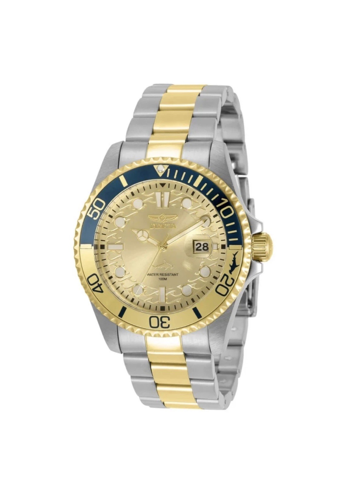 30948 – Invicta Pro Diver Currentwave Men’s Watch – 43mm, Steel, Gold (30948)