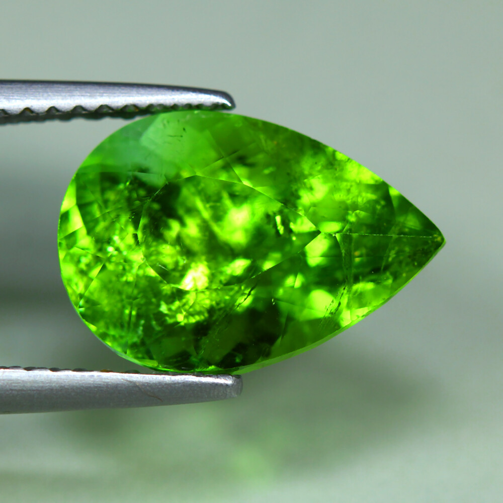 4.47 Cts_Best Color_100 % Natural Unheated Mozambique Parrot Green Tourmaline