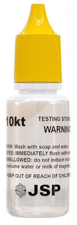 Gold Testing Kit 10k 22k 24k Solution Acid Test Gold Authenticity Tester JSP GTE