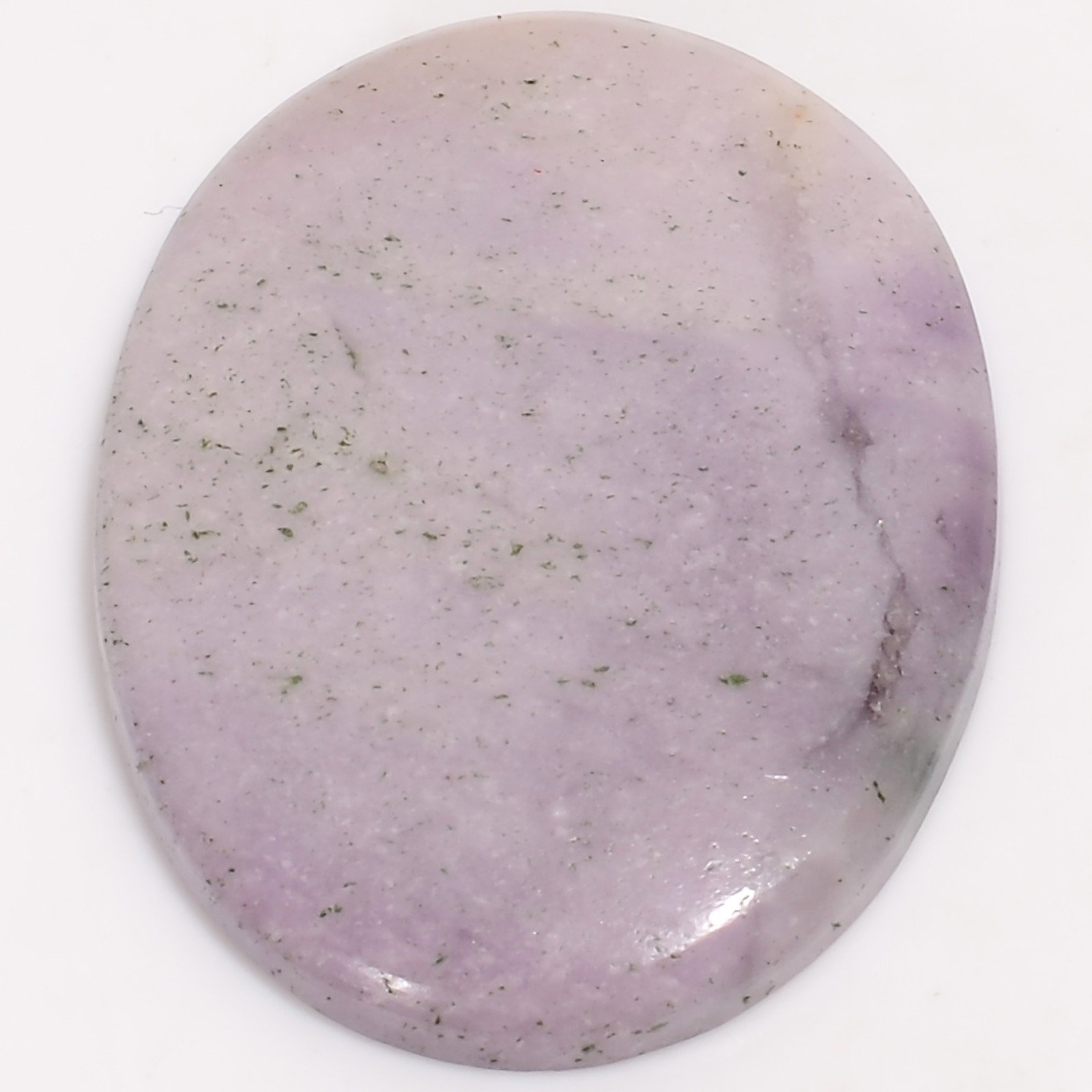 Natural Watermelon Tourmaline Oval Cabochon Gemstone 50.5 Ct 35X27X4 mm GC-37550