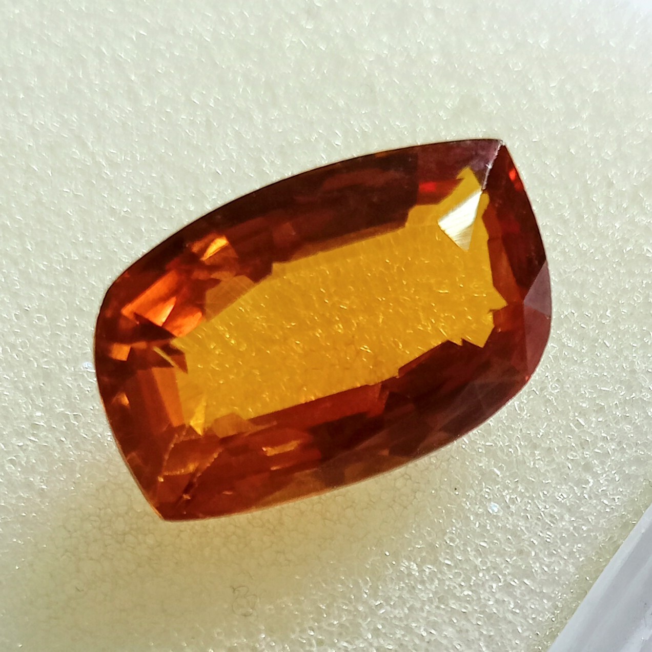 Fancy Cut Painite 12+ Ct Natural Mogok Orange Yellow Certified Loose Gemstone