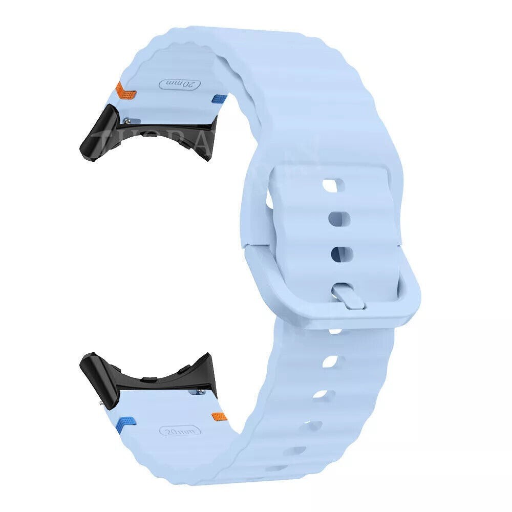 Silicone Sport Watch Band Strap For Google Pixel Watch/Watch 2/Watch 3 41mm 45mm
